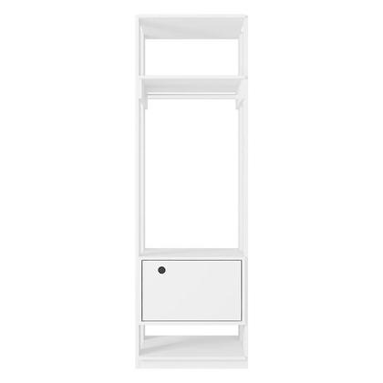 Imagem de Guarda Roupa Modulado Ambiente Titan com Porta Branco - Móveis Leão