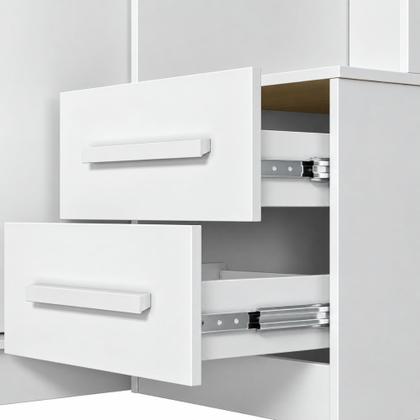 Imagem de Guarda Roupa Modulado Casal 6 Portas 5 Gavetas Florença Moval
