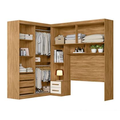 Imagem de Guarda Roupa Modulado Casal Completo Florença Moval