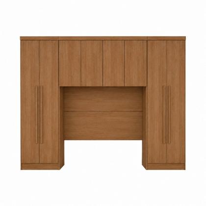 Imagem de Guarda-Roupa Modulado Casal MDF 328cm Safira Linear Una Mobília