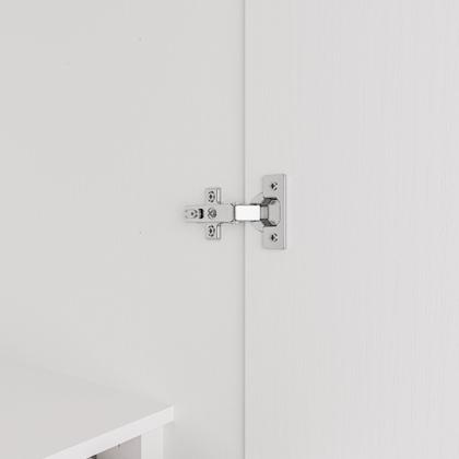 Imagem de Guarda Roupa Modulado com Espelho 2 Portas com Cabideiro e 2 Gavetas Hera CabeCasa MadeiraOriginals