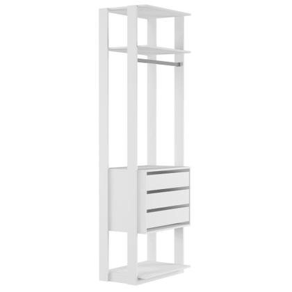 Imagem de Guarda-Roupa Modulado Mississippi 3 GV Branco