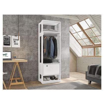 Imagem de Guarda Roupa Modulado Titan Com Porta Branco - Móveis Leão