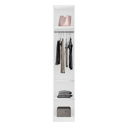 Imagem de Guarda Roupa Modular 1 Porta com Prateleiras/Cabideiros 45 cm Altezza Trend Belmax