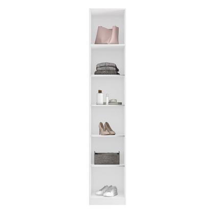 Imagem de Guarda Roupa Modular 1 Porta com Prateleiras ou Cabideiros 45 cm Altezza Clean Belmax
