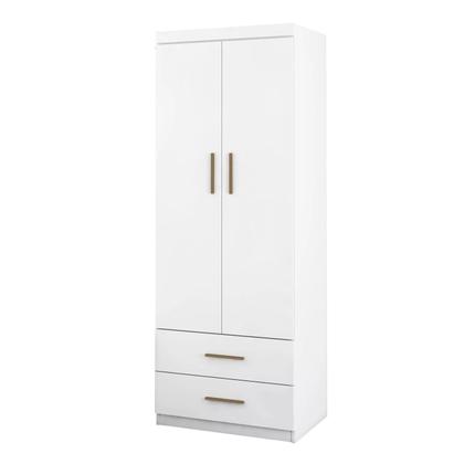 Imagem de Guarda Roupa Módulo Solteiro 2 Portas 2 Gavetas Chiara