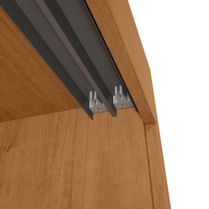 Imagem de Guarda Roupa Nice Flex 3 Portas de Correr 4 Gavetas com Espelho Lopas