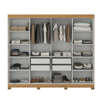 Imagem de Guarda-roupa Paris 8 Portas Mdp com Pés