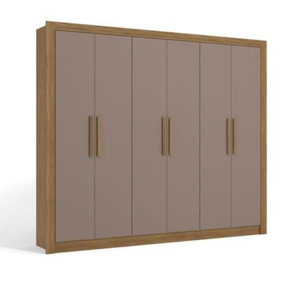 Imagem de Guarda Roupa / Roupeiro 6 Portas 2 Gavetas Kappesberg M569 218x223x47cm