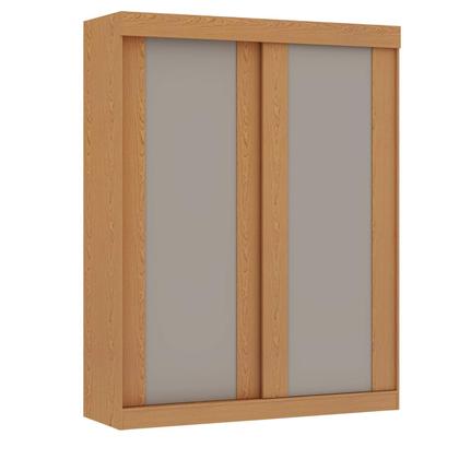 Imagem de Guarda Roupa Roupeiro com 2 Portas de Correr e 2 Gavetas Toledo 100% MDF 0568 Genialflex