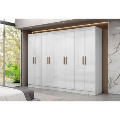 Imagem de Guarda-Roupa Roupeiro Maxel Paris 8 Portas 4 Gavetas 100 MDF