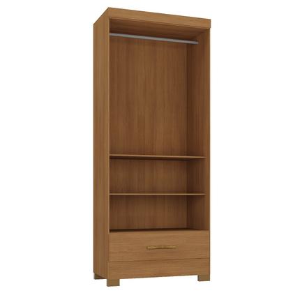 Imagem de Guarda Roupa Roupeiro Multiuso Smart Versatile 1 Gaveta Sem Portas Cinamomo - Rodial Móveis