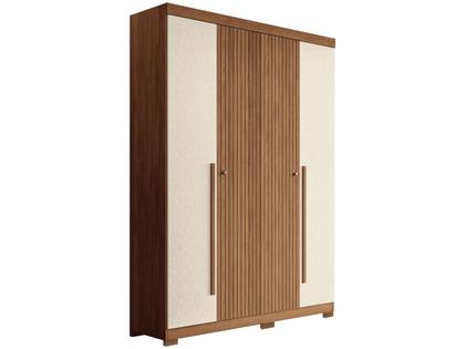 Imagem de Guarda-roupa Solteiro 4 Portas 2 Gavetas
