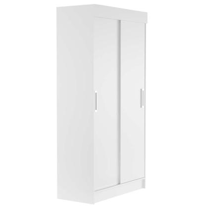 Guarda-Roupa Solteiro Bilbao 2PT Branco - Mobly Imagem de Guarda-Roupa Solteiro Bilbao 2PT Branco
