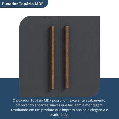 Imagem de Guarda-roupa Solteiro com Cama Solteiro 4 Portas 3 Gavetas Advantage