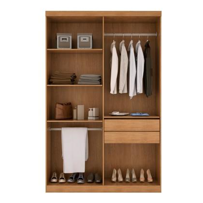 Imagem de Guarda Roupa Solteiro Heros 4 Portas MDF Com pés Moderna