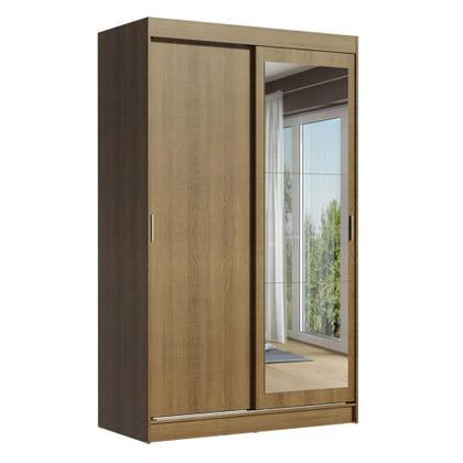 Guarda-Roupa Solteiro Madesa Tokio 2 Portas de Correr com Espelho 2 Gavetas Imagem de Guarda-Roupa Solteiro Madesa Tokio 2 Portas de Correr com Espelho 2 Gavetas