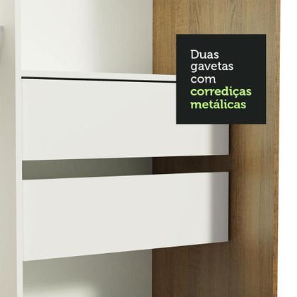 Guarda-Roupa Solteiro Madesa Tokio 2 Portas de Correr com Espelho 2 Gavetas Imagem de Guarda-Roupa Solteiro Madesa Tokio 2 Portas de Correr com Espelho 2 Gavetas