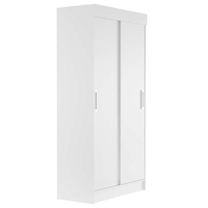 Guarda-Roupa Solteiro Munique 2PT Branco - Mobly Imagem de Guarda-Roupa Solteiro Munique 2PT Branco