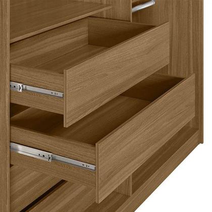 Imagem de Guarda - Roupa Venice - 06Portas / 02 Gav - Amêndola Touch / Off White