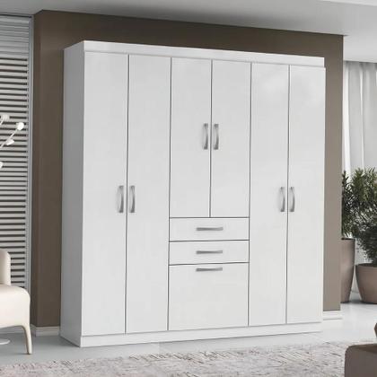 Imagem de Guarda Roupas Casal 7 Portas 2 Gavetas Lisboa Aramóveis