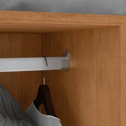 Imagem de Guarda-Roupas Casal Bertha 6 Portas 4 Gavetas sem Espelho com Pés - Lopas