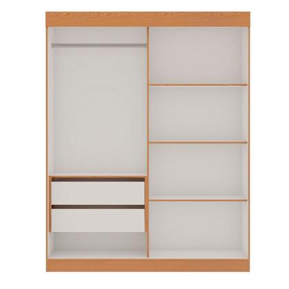 Imagem de Guarda Roupas Roupeiro 2 Portas de Correr Flex 100% Mdf Toledo