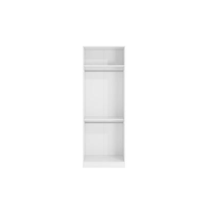 Imagem de Guarda-Roupas Sem Portas Closet 2 Cabideiros Kappesberg Adapt Branco 80cm