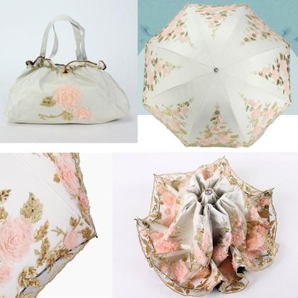 Imagem de Guarda-sol de renda Honeystore Vintage Bridal Shower 1821
