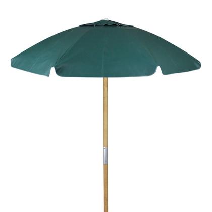 Imagem de Guarda-Sol Guarapari em Bagum e Haste de Madeira 2,00m Cores Sortidas Bel