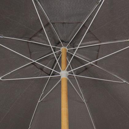 Imagem de Guarda-Sol Guarapari em Bagum e Haste de Madeira 2,00m Cores Sortidas Bel