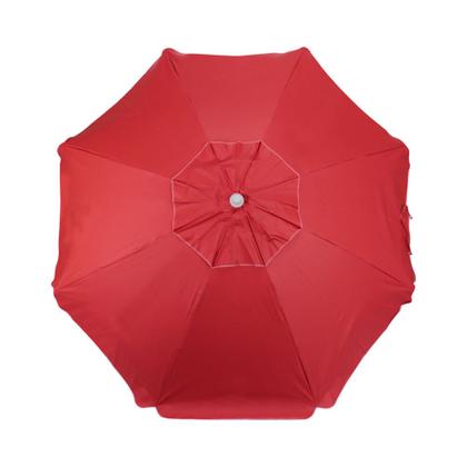 Imagem de Guarda-Sol Guarapari em Bagum e Haste de Madeira 2,00m Cores Sortidas Bel