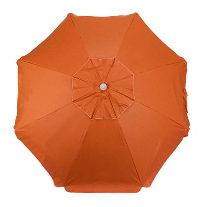 Imagem de Guarda-Sol Guarapari em Bagum e Haste de Madeira 2,00m Cores Sortidas Bel