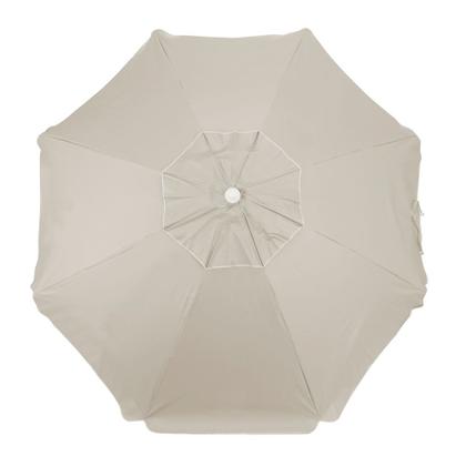 Imagem de Guarda-Sol Guarapari em Bagum e Haste de Madeira 2,00m Cores Sortidas Bel