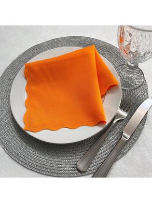 Imagem de Guardanapo de Tecido Oxford Kit 10 Unidades 33cm Corte a Laser e Cores Variadas Mesa Posta