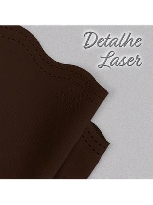 Imagem de Guardanapo de Tecido Oxford Kit 10 Unidades 33cm Corte a Laser e Cores Variadas Mesa Posta