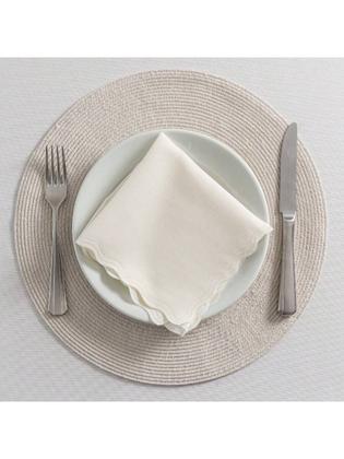 Imagem de Guardanapo de Tecido Oxford Kit 10 Unidades 33cm Corte a Laser e Cores Variadas Mesa Posta