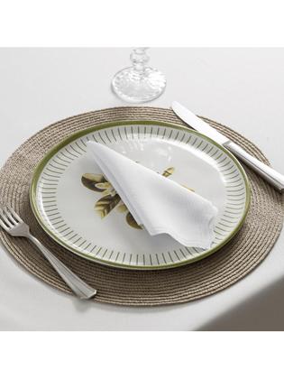 Imagem de Guardanapo de Tecido Oxford Kit 10 Unidades 33cm Corte a Laser e Cores Variadas Mesa Posta