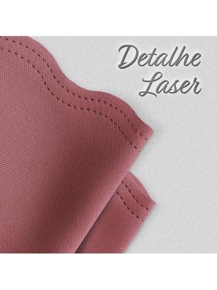 Imagem de Guardanapo de Tecido Oxford Kit 10 Unidades 33cm Corte a Laser e Cores Variadas Mesa Posta