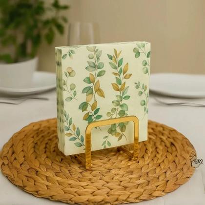 Imagem de Guardanapo Decorado de Papel 33x33 Pacote 20 Folhas TUUT