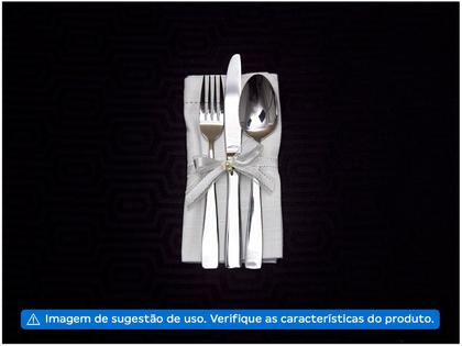 Imagem de Guardanapo Off-White Ponto Ajour Algodão Luxo 40x40cm Wolff