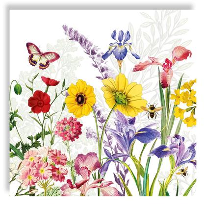 Imagem de Guardanapo para Decoupage 33x33 Borboleta e Folres Imagination C/2
