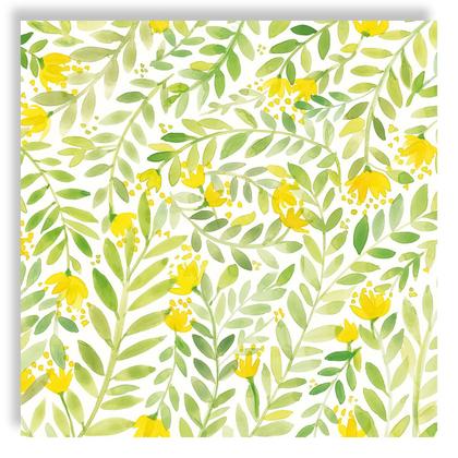 Imagem de Guardanapo para Decoupage 33x33 Flores Amarelas C/2