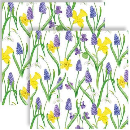 Imagem de Guardanapo para Decoupage 33x33 Flores da Primavera C/2