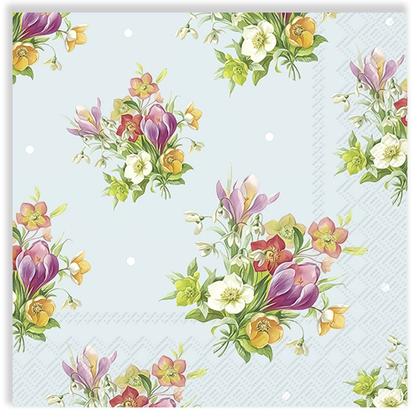 Imagem de Guardanapo para Decoupage Ihr 33x33 Flor Buque de Primavera C/ 20 Unidade