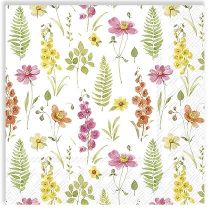 Imagem de Guardanapo para Decoupage Ihr 33x33 Flores C/ 2 Unidades