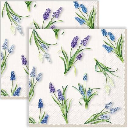 Imagem de Guardanapo para Decoupage Ihr 33x33 Flores Primavera C/ 2 Unidades