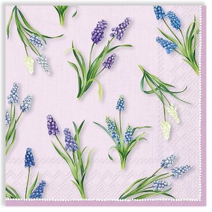 Imagem de Guardanapo para Decoupage Ihr 33x33 Flores Primavera Rosa C/ 2 Unidades