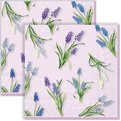 Imagem de Guardanapo para Decoupage Ihr 33x33 Flores Primavera Rosa C/ 2 Unidades
