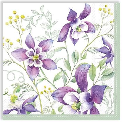 Imagem de Guardanapo para Decoupage Ihr 33x33 Flores Verão C/ 2 Unidades